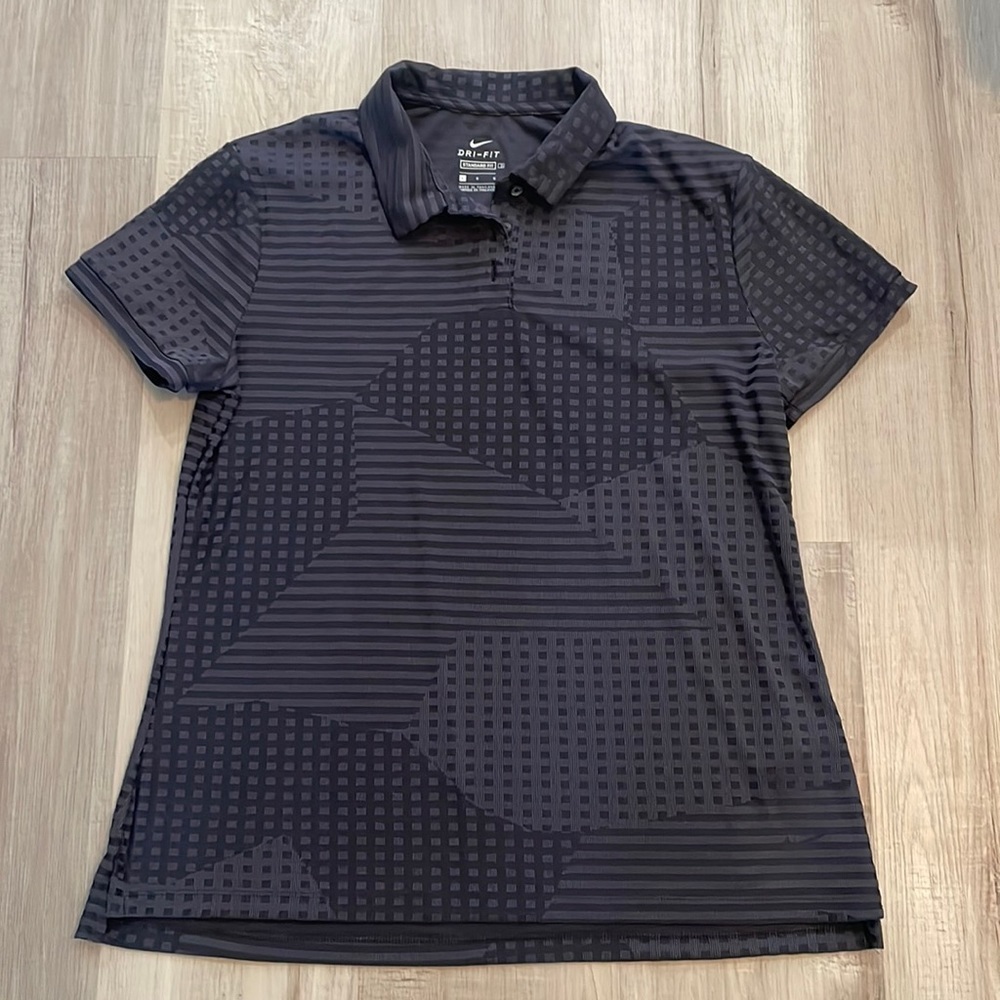 Nike Black and Gray Women's Top